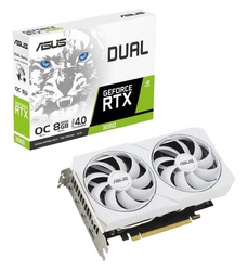 ASUS GeForce RTX 3060 8GB GDDR6 DUAL OC WHITE EDITION
