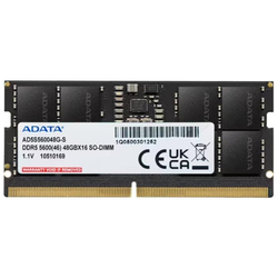 A-Data SODIMM DDR5-5600 - 48GB - CL46 - Single Channel (1 pcs) - Sort