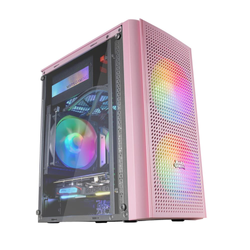 Caixa Semitorre Atx Mars Gaming Mc300 Led Rgb Pre.
