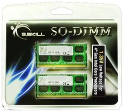 G.Skill SO-DIMM 8 GB DDR3-1600 Kit, Arbeitsspeicher