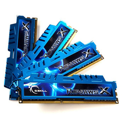 G.SKILL RipjawsX X79 32GB [4x8GB 1600MHz DDR3 CL9 DIMM]