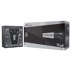 Seasonic Prime PX-1000, 1000W voeding Zwart, 6x PCIe, Kabelmanagement