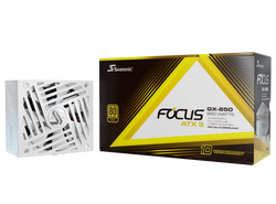 Compatible ATX 850W 80+ Gold - FOCUS-GX-850-V4-WHITE