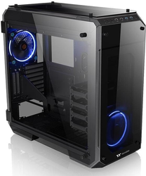 Thermaltake View 71 Tempered Glass Edition big tower behuizing Zwart, USB 3.0, Window-Kit