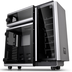 Thermaltake Level 20 Ultra Tower Aluminium, Zwart, Grijs