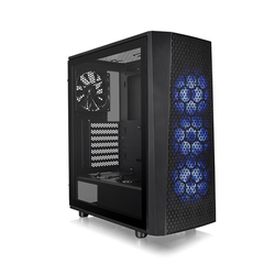 THERMALTAKE Versa J24 TG RGB Boîtier Midi-tour Noir
