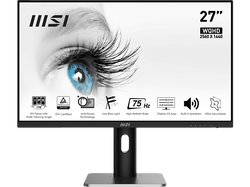 MSI 27" Näyttö PRO MP273QPDE - LED monitor - 27" - musta - 4 ms