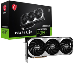 MSI GeForce RTX 4080 VENTUS 3X OC -näytönohjain, 16GB GDDR6X