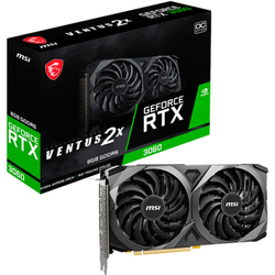 MSI RTX3060 VENTUS 2X OC 8GB GDDR6 HDMI 3xDP (V397-644R)