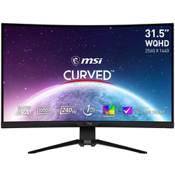 MSI MAG 325CQRXFDE Gaming Monitor - Curved WQHD, 240Hz, 1ms