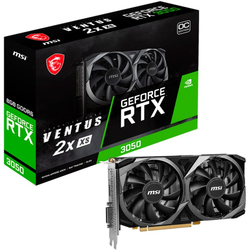 MSI GeForce RTX 3050 VENTUS 2X XS OC 8GB GDDR6