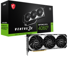 MSI GeForce RTX 4060 TI VENTUS 3X OC 16GB