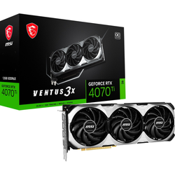 MSI GeForce RTX 4070 Ti VENTUS 3X E 12G OC - DLSS 3