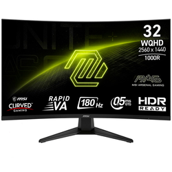 MSI MAG 325CQF 32" WQHD VA 180Hz 0.5ms HDR Curvo