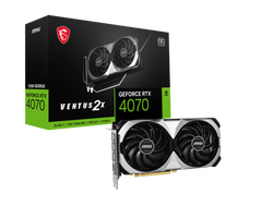 MSI GeForce RTX 4070 Ventus 2X E1 OC 12GB GDDR6X DLSS3