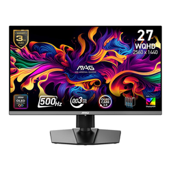 MSI MAG 272QP QD-OLED X50 26.5" gaming monitor
