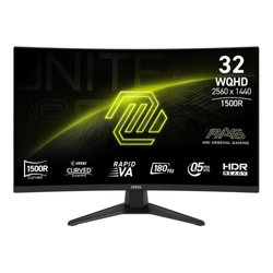 Moniteur MSI MAG 321CQF E18 31.5" 2560x1440 180Hz VA Curved Noir