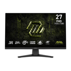 Monitor MSI 27" FHD 240Hz Rapid IPS HDR Adaptive-Sync AI Vision