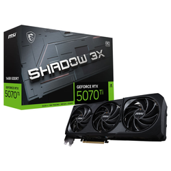 MSI GeForce RTX 5070 Ti 16G SHADOW 3X OC NVIDIA 16 GB GDDR7