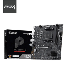 MSI PRO B550M-B, Placa base