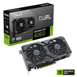 ASUS Dual GeForce RTX 4060 8GB GDDR6 Gaming schwarz