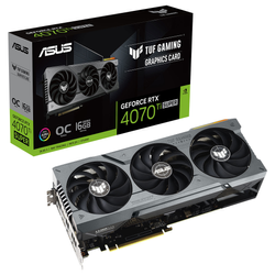 ASUS GeForce RTX 4070 Ti SUPER TUF OC - 16GB GDDR6X RAM