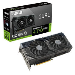 Asus Dual GeForce RTX 4070 SUPER OC 12GB GDDR6X DLSS3