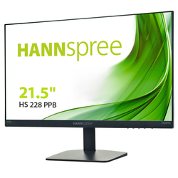 HANNspree HS228PPB, LED-Monitor schwarz, FullHD, 60 Hz, HDMI, DisplayPort
