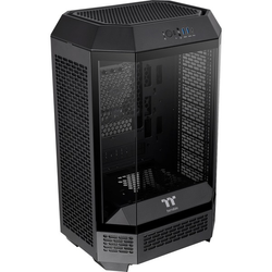 THERMALTAKE The Tower 300 Black, schwarz, Glasfenster