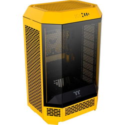 THERMALTAKE The Tower 300 Bumblebee, gelb, Glasfenster