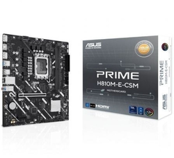ASUS PRIME H810M-E-CSM Emolevy - Intel H810 - Intel LGA1851 socket - DDR5 RAM - Micro-ATX