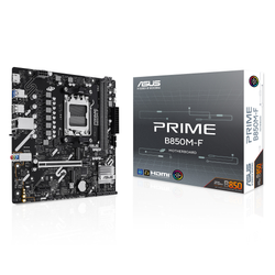 Scheda madre Amd Asus Prime B850M-F AM5 mATX 2x DDR5 Nero [90MB1N90-M0EAY0]