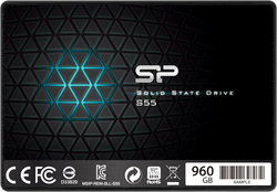 SSD 960GB Silicon Power 2,5" SATAIII S55 3D NAND Black