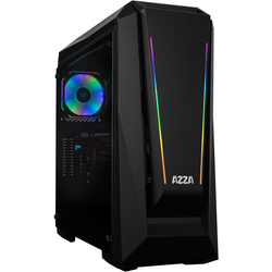 Case Azza Chroma 410A gaming Miditower 1xDigital RGB [CSAZ-410A]