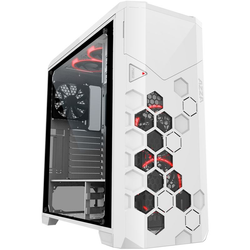 AZZA Storm 6000 big tower behuizing Wit, RGB Fans, Window-kit