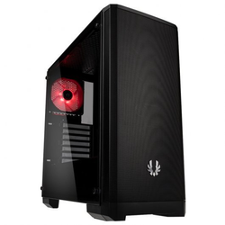 BitFenix Nova Mesh TG Black - MT/Sans Alim/E-ATX