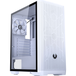 BitFenix Nova Mesh SE Midi-Tower, Tempered Glass - weiß