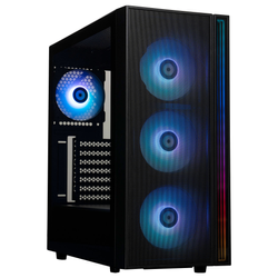 Boîtier PC- BITFENIX - Fang ARGB (Noir) - Medium Tour - Format ATX - Sans Alimentation