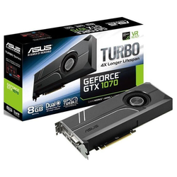 8GB Asus GeForce GTX 1070 Turbo Aktiv PCIe 3.0 x16