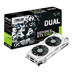 ASUS DUAL-GTX1060-O6G GeForce GTX 1060 6 GB GDDR5