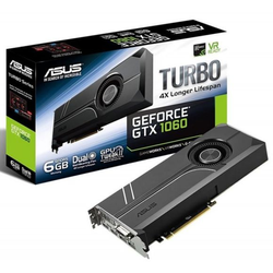 6GB Asus GeForce GTX 1060 Turbo Aktiv PCIe 3.0 x16