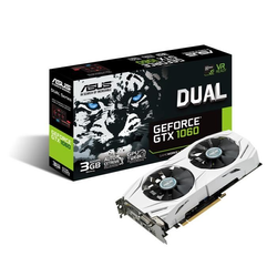 3GB Asus GeForce GTX 1060 DUAL Aktiv PCIe 3.0 x16