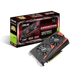 Asus GeForce GTX 1050 EX-GTX1050-O2G da 2 GB, DDR5