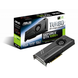 11GB Asus GeForce GTX 1080 Ti Turbo Aktiv PCIe 3.0 x16