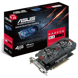 4GB Asus Radeon RX 560D EVO 14CU Aktiv PCIe 3.0 x16