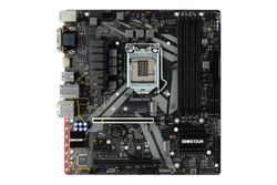 Biostar B360GT3S v6, socket 1151 moederbord Gb-LAN, Sound, µATX