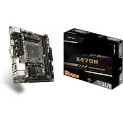 MB Biostar X470NH (X470,AM4,mITX,DDR4,VGA,AMD)