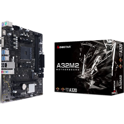 MB Biostar A32M2 (A320,AM4,mATX,DDR4,AMD)