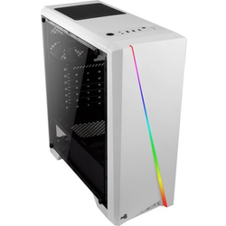 Aerocool Cylon White tower-behuizing Wit, USB 3.0, Window-Kit