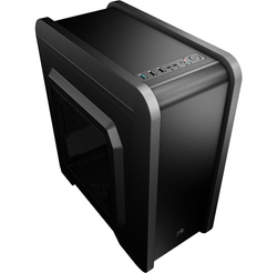 AeroCool QS-240 - Gehäuse - Miditower - Schwarz